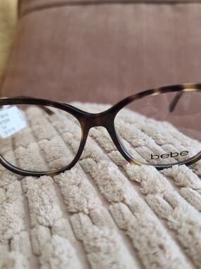 bebe Women's Tortoiseshell Eyeglass Frames - Brown